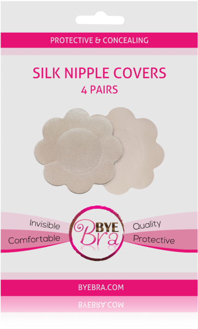 Bye Bra Petal Nipple Covers - Bye Bra (753x1079), Png Download