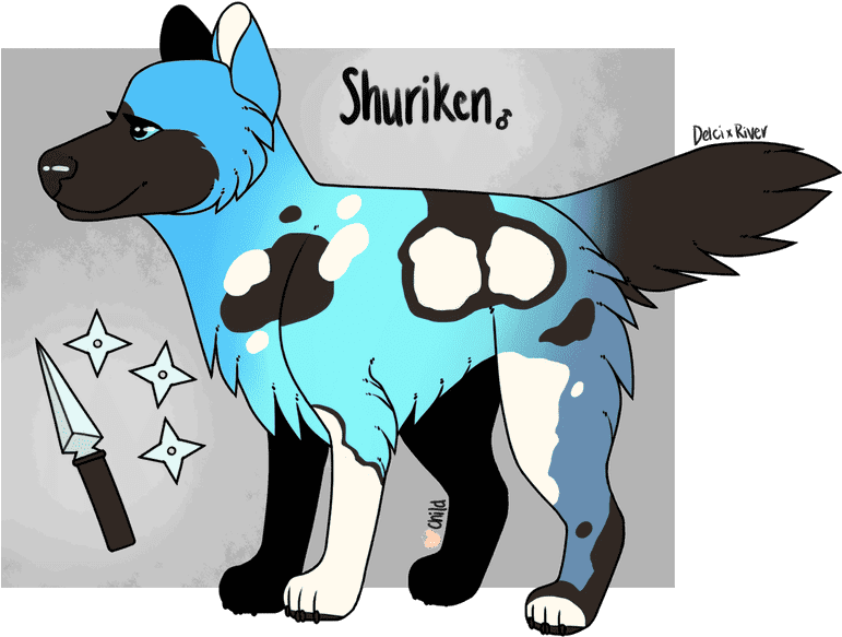 Shuriken Design By - Teddy Roosevelt Terrier (787x582), Png Download