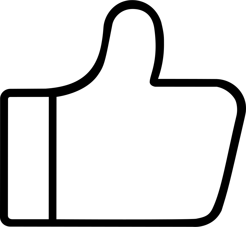 Like Icon Comments - Svg Like Icon (980x906), Png Download