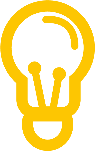 Lightbulb Icon - Emblem (871x871), Png Download