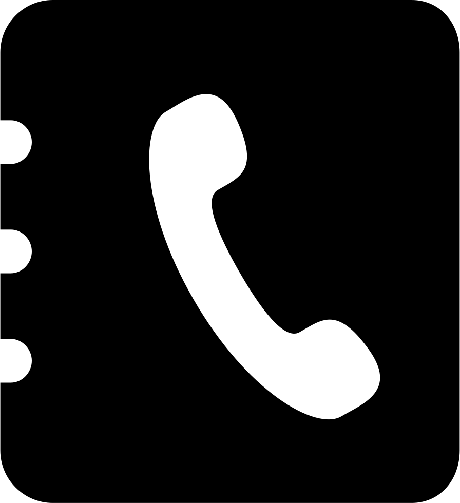 Png File Svg - Address Book Png Icon (896x980), Png Download