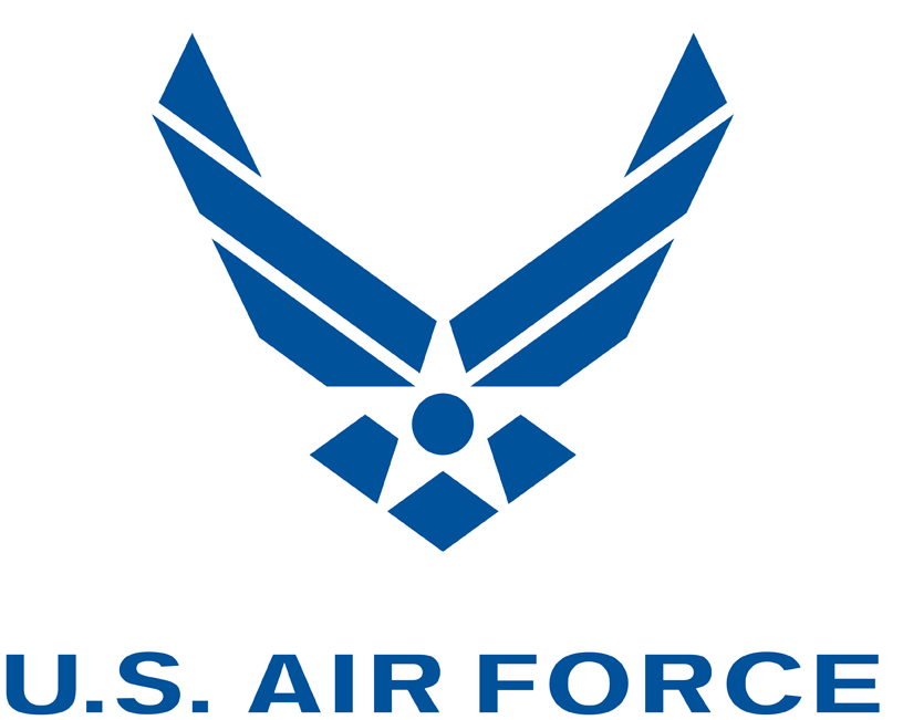 Air Force Logo Men's Long Sleeve T-shirt - Us Air Force Logo Svg (850x776), Png Download