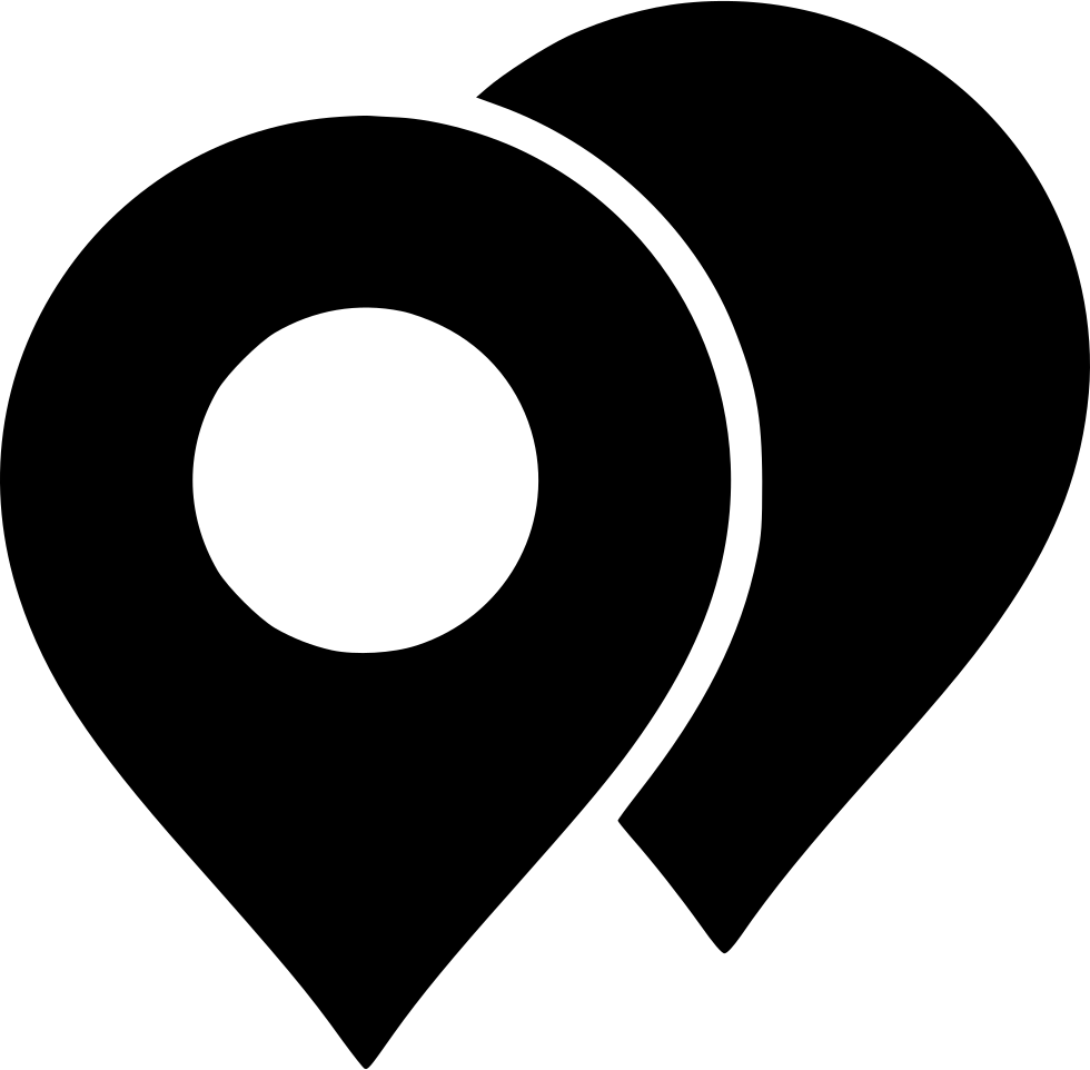 Map Png Icon Free - Circle (980x962), Png Download