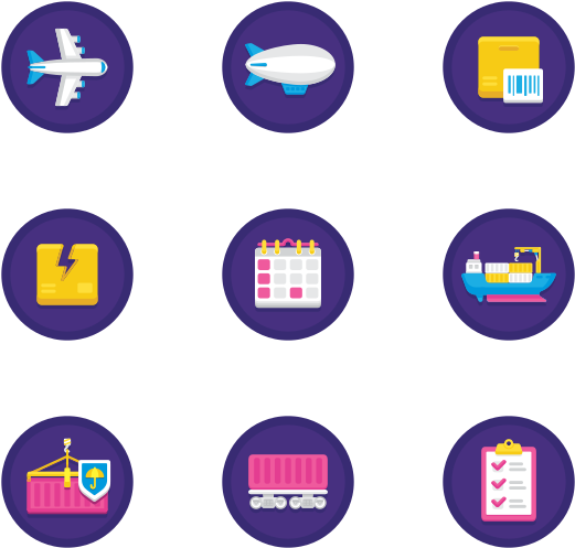 Logistics - Sharing Vector Icon (600x564), Png Download