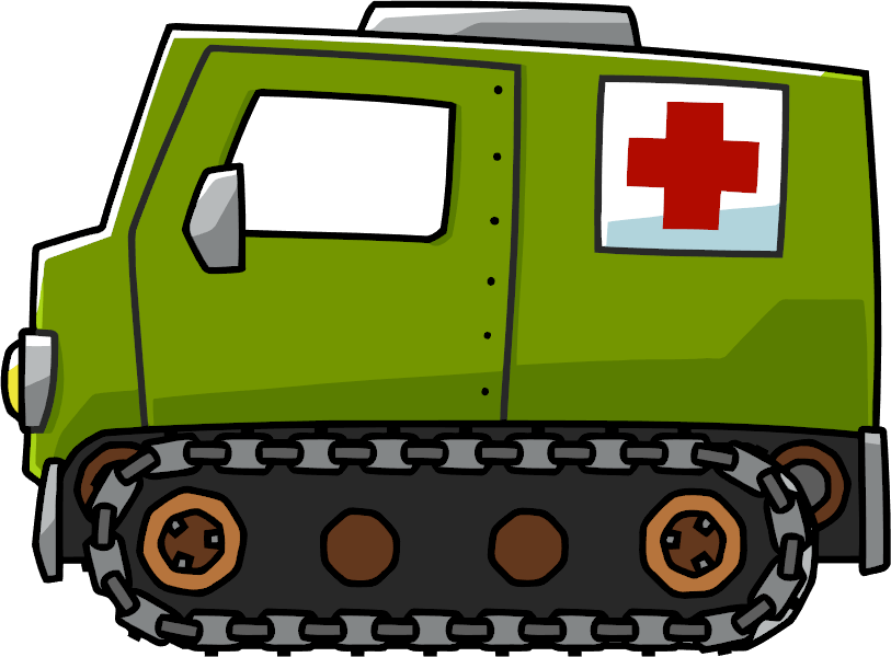 Armored Ambulance - Artillery Tractor (813x600), Png Download
