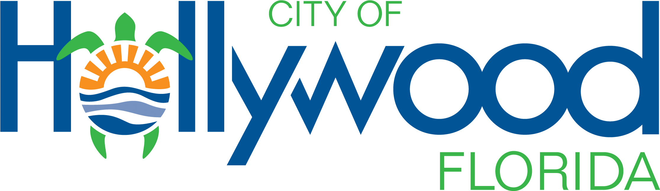 The City Of Hollywood, Florida Is A Mature Built-out - City Of Hollywood (2400x750), Png Download