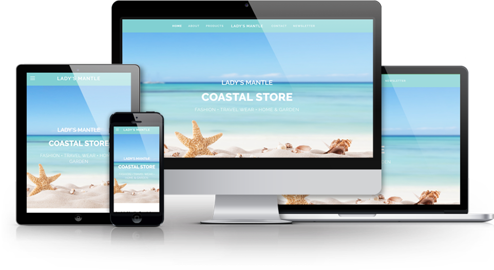 Recent Work - تصميم متجر الكتروني (999x570), Png Download