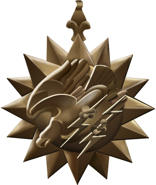 Air Medal - Army Air Medal (525x623), Png Download