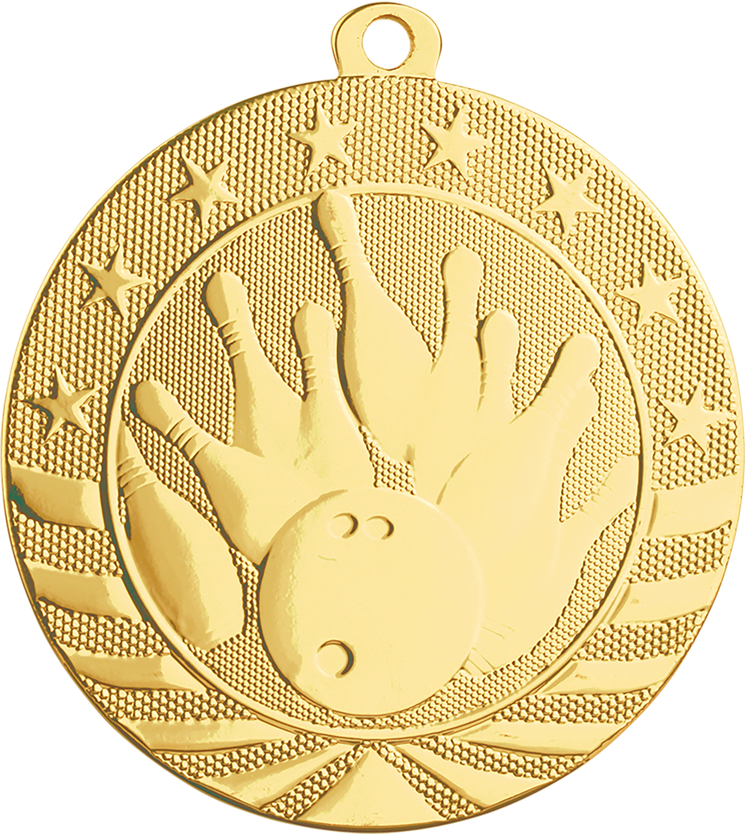 Picture Of Bowling Starbrite Medal - Transparent 1st Place Medal Png (1800x1800), Png Download