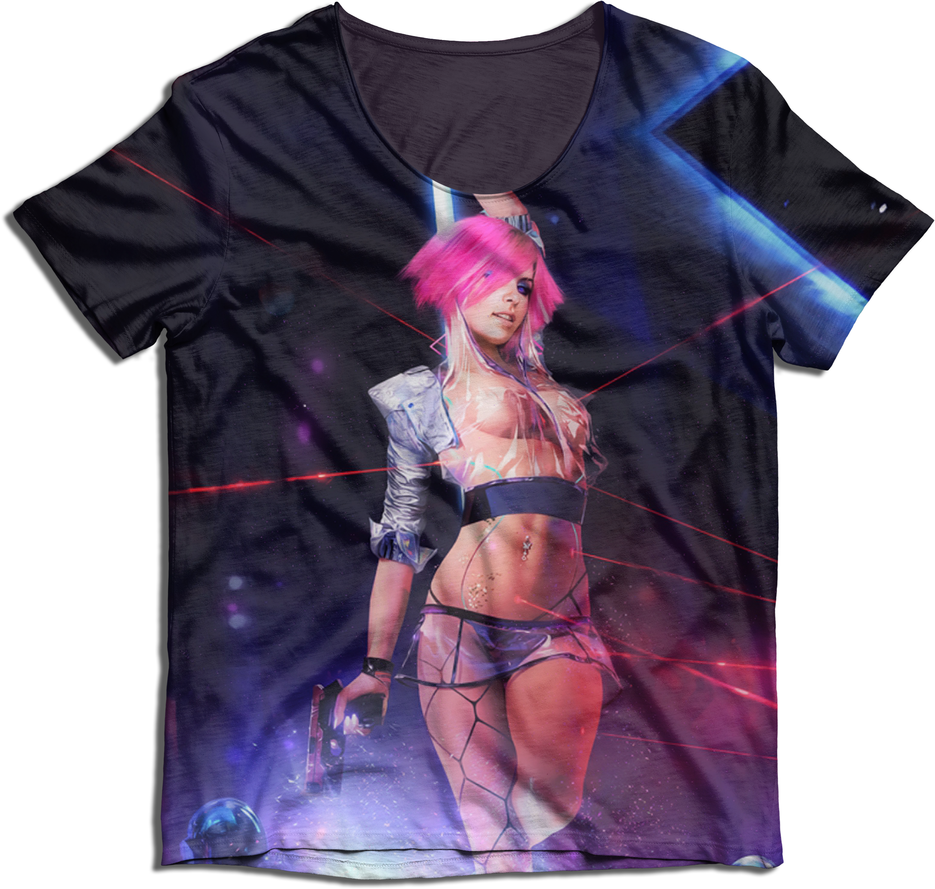 Cyberpunk 2077 Stripper (4000x3500), Png Download