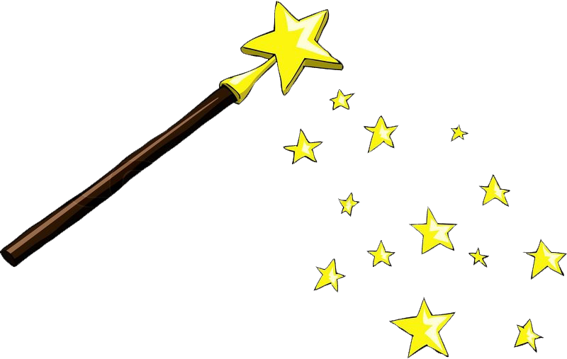 3960270 Magic Wand Copy - Cartoon Magic Wand (800x507), Png Download