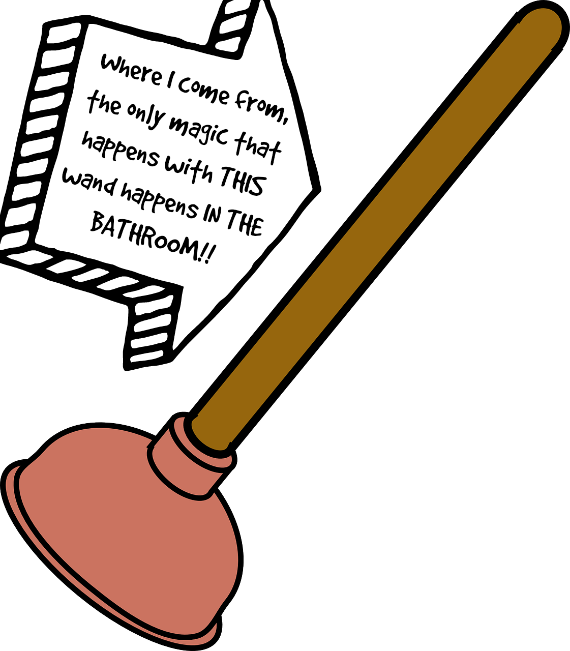 A Toilet Plunger - Plunger Clip Art (1121x1280), Png Download