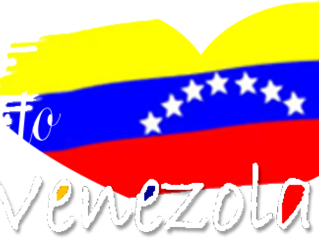 Venezuela Clipart Heart - Flag (640x480), Png Download