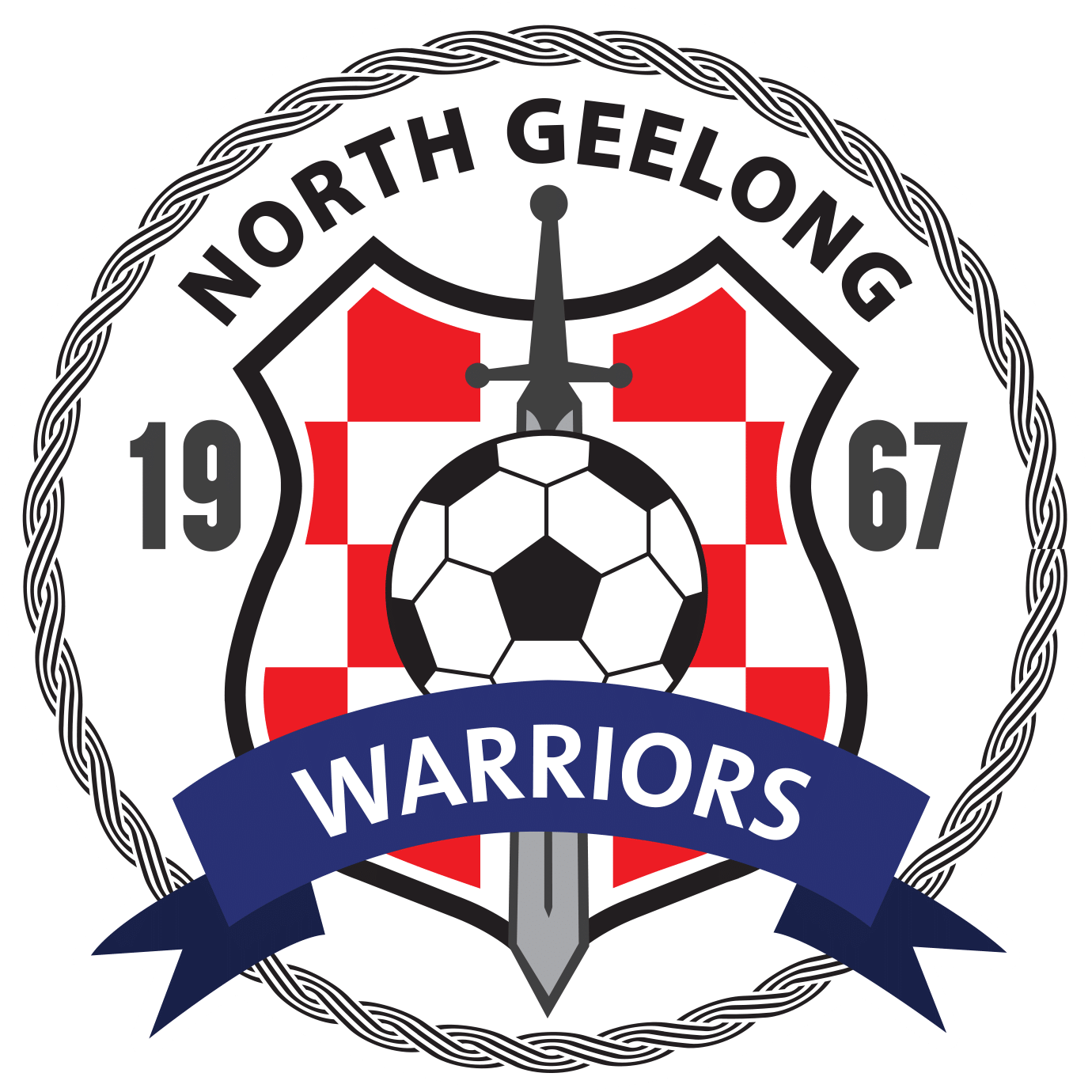North Geelong Warriors Fc - North Geelong Warriors (1419x1401), Png Download