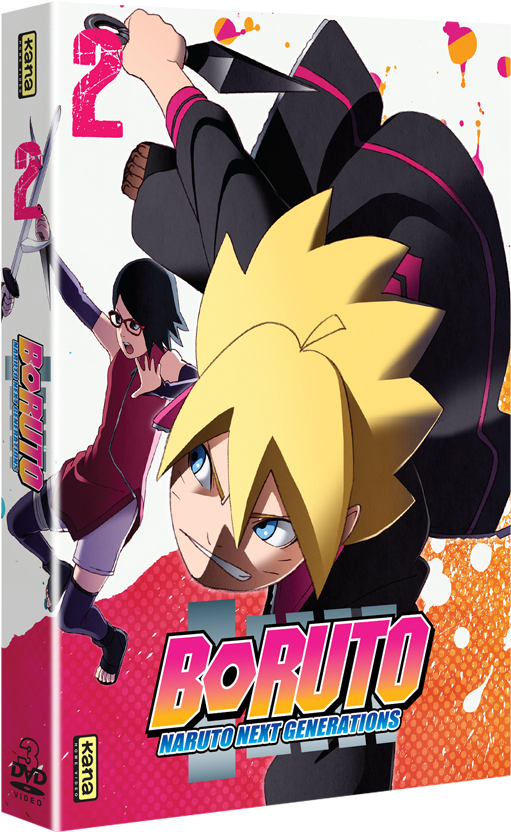 Boruto Dvd Box 2 (782x1024), Png Download