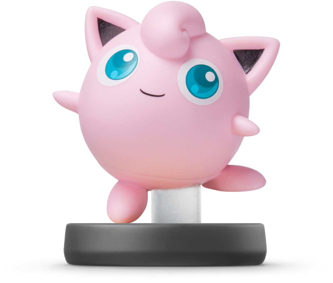 Jigglypuff Amiibo Png - Jigglypuff Amiibo (1542x1557), Png Download
