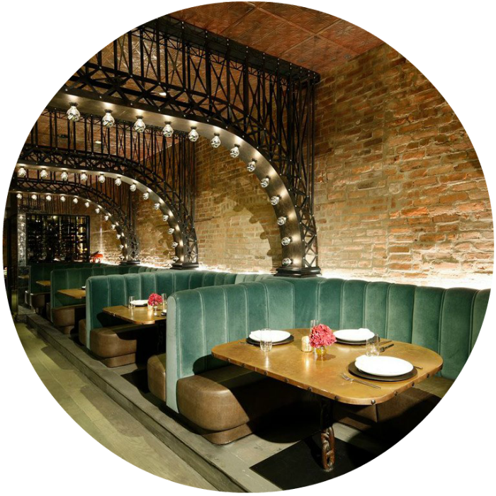 Full Resolution - Interior Design Restaurants Nyc (700x700), Png Download