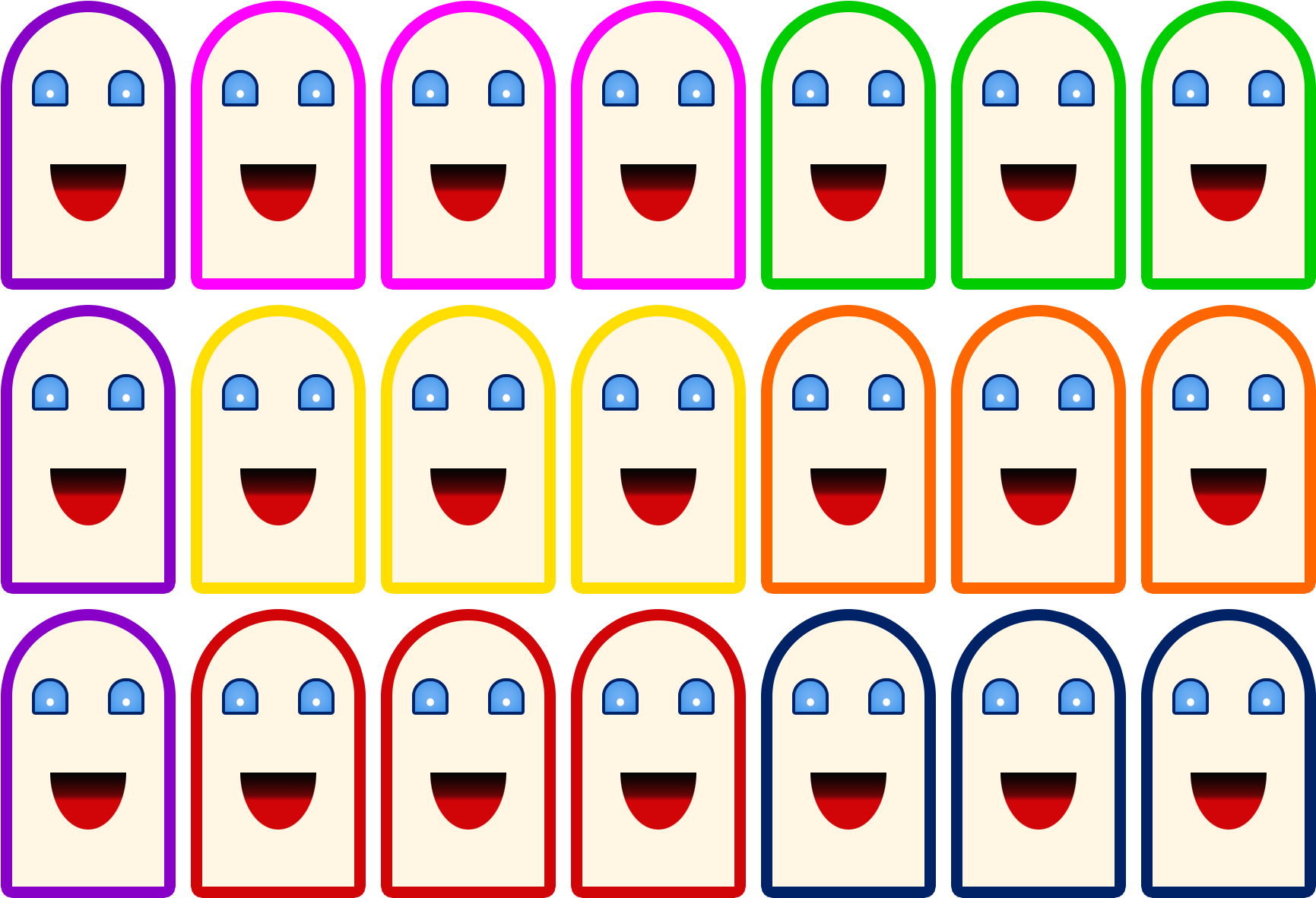 21 Finger Puppet Cut Outs (1800x1250), Png Download