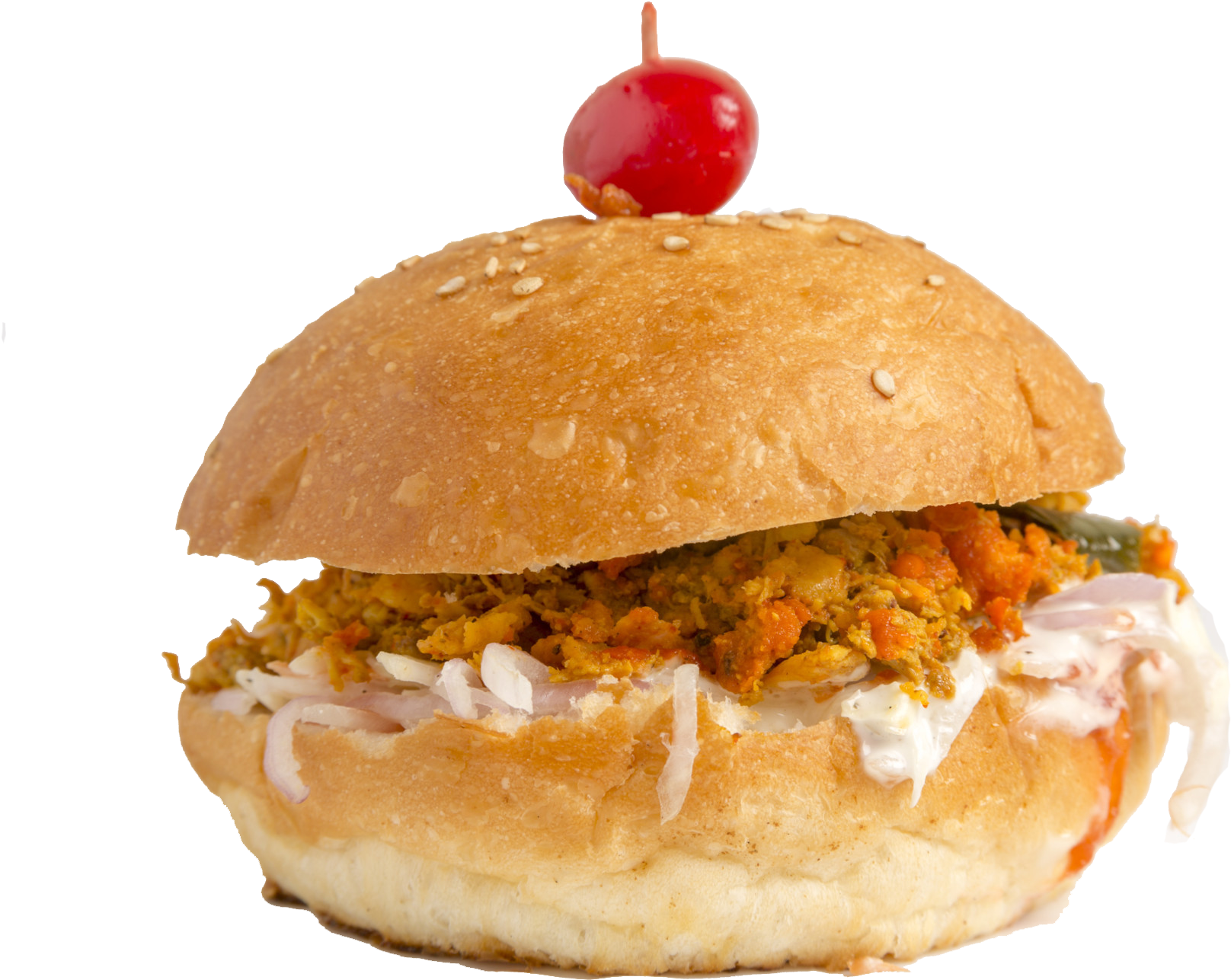 Chicken Burger Free Png Image - Fast Food (2160x1440), Png Download