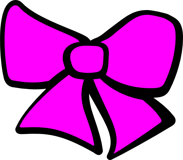 Hair Bows Clip Art (600x524), Png Download