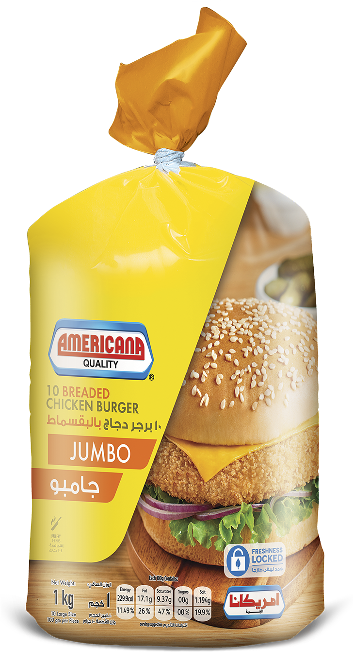 Americana Beef Burger (727x1701), Png Download