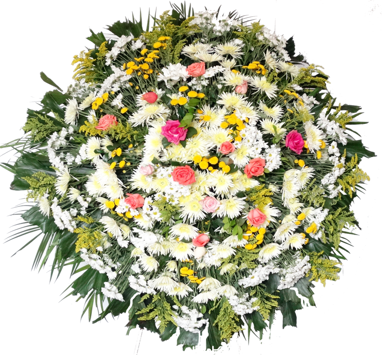 Coroa De Flores Prem - Coroa De Flores Velorio Png (1290x1200), Png Download