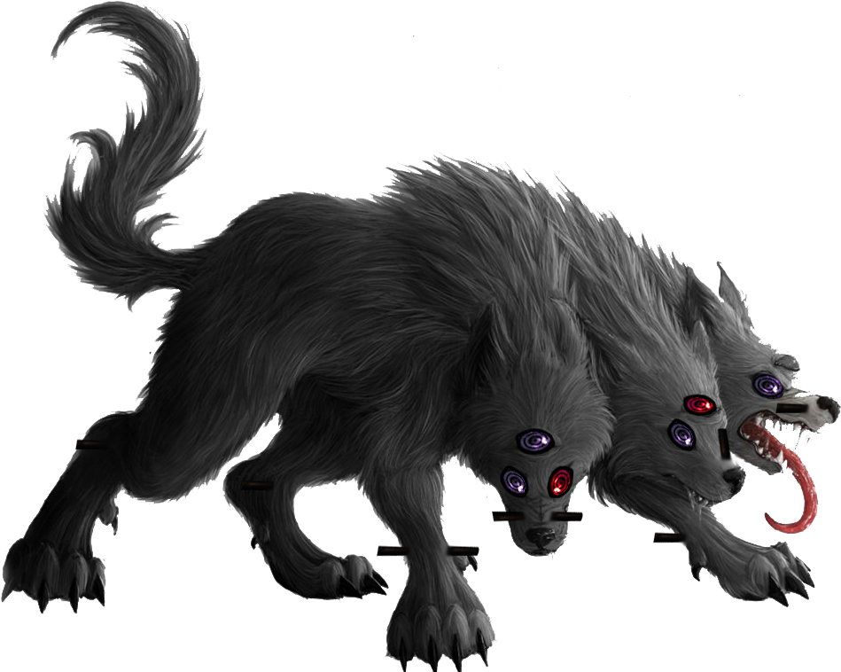 Dogg - Multi Headed Dog (1017x786), Png Download