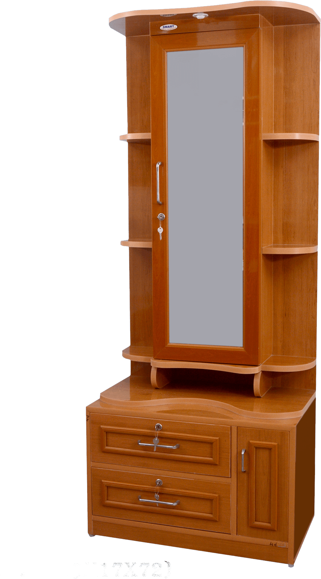 Dressing Table Smart Pvc Furniture - Cupboard (1500x2100), Png Download