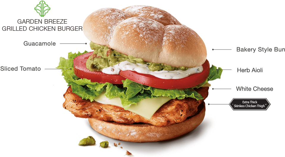 The Signature Collection 清新田園烤雞 Garden Breeze Grilled - Signature Collection Mcdonald's Grilled Chicken (982x536), Png Download