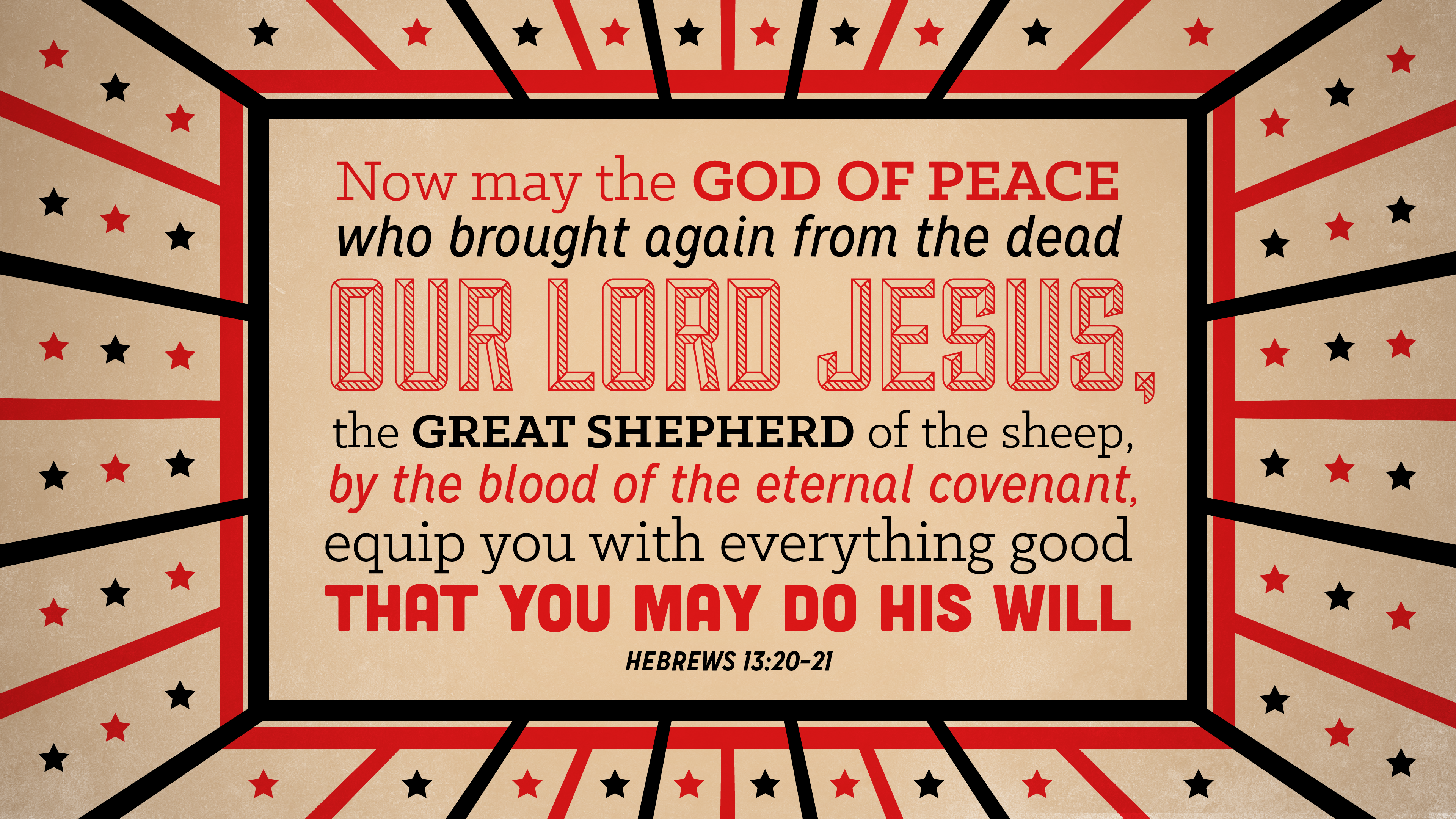 Hebrews 13 20 21 (3840x2160), Png Download