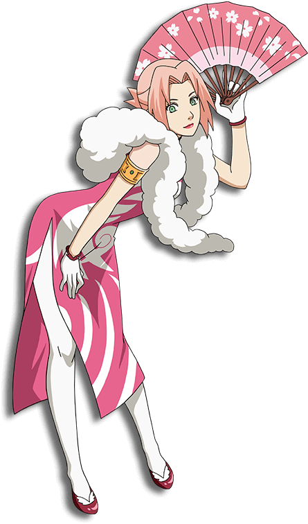 Image Image - Sakura Haruno Chinese New Year (445x756), Png Download