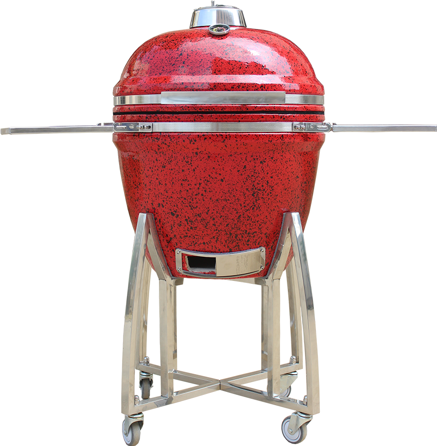 Factory Direct Ceramic Bbq Charcoal Kettle Grill - Barbecue Grill (1000x1000), Png Download