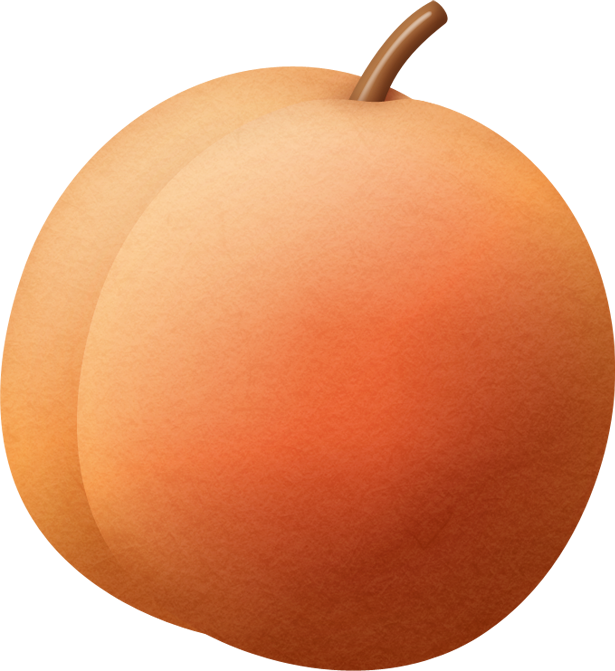 Dg Raspberry - Peach (615x671), Png Download