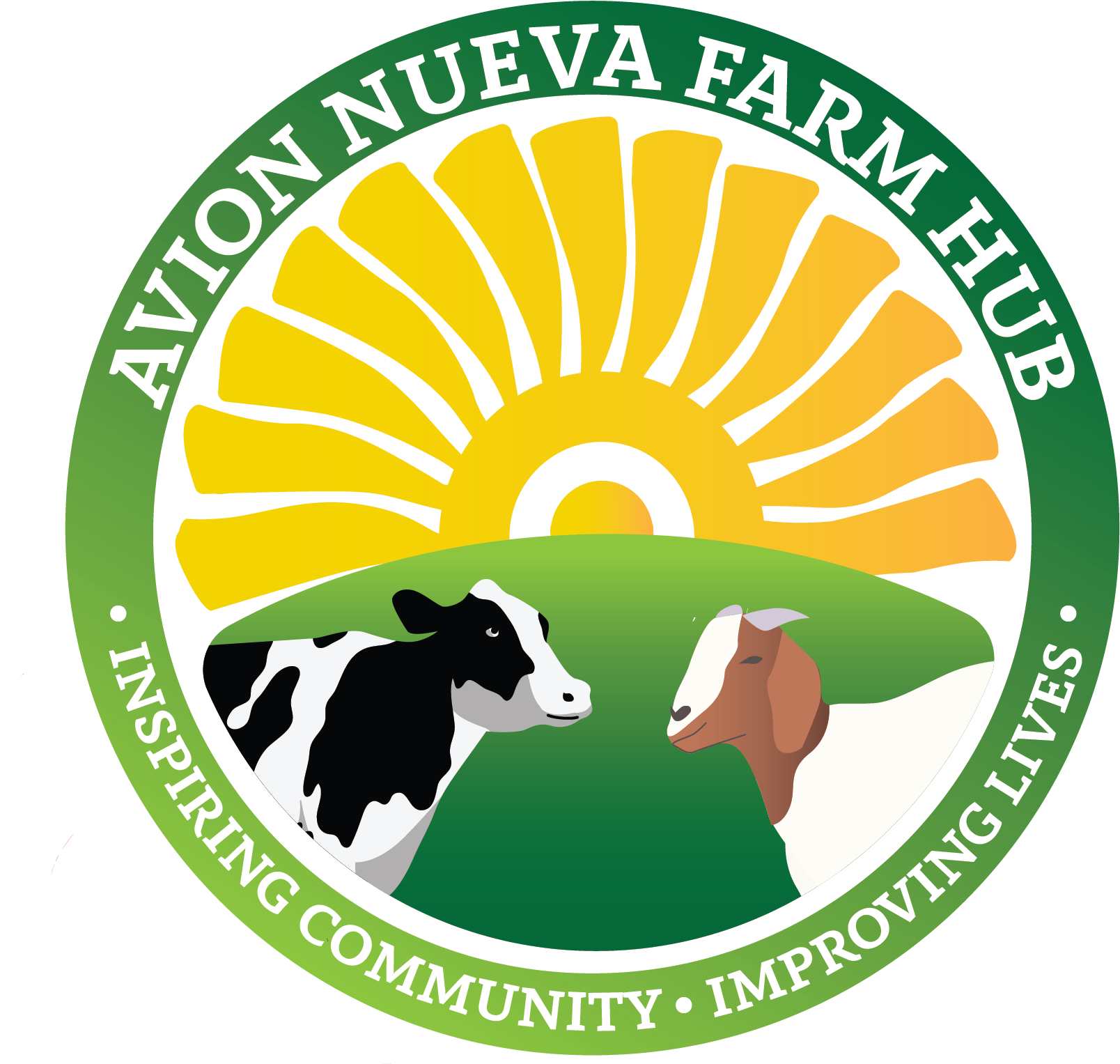 Avion Nueva Farm Hub - Dairy Cow (1664x1526), Png Download