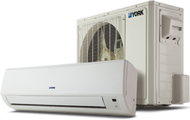 York Lx Mini-split Air Conditioners - Minisplit York Png (640x844), Png Download