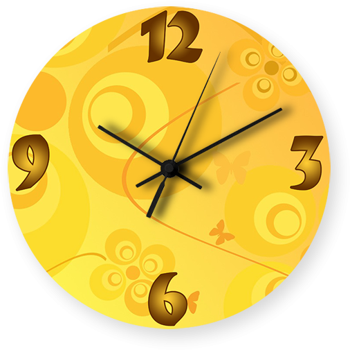 Quick Order - Wall Clock (600x600), Png Download
