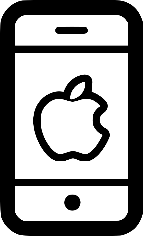 Png File Svg - Mobile Phone (596x980), Png Download