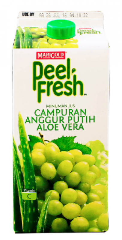 Marigold Peel Fresh White Grape Aloe Vera - Marigold Peel Fresh Orange Juice (800x800), Png Download