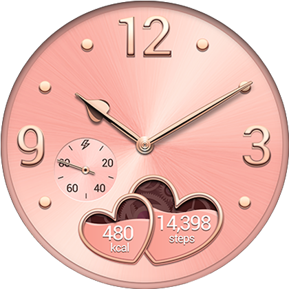 Fitness-1 - Android Watch Face Ladies (524x749), Png Download