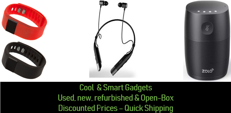 Web Pic -black Wall Gadgets - Headphones (786x400), Png Download