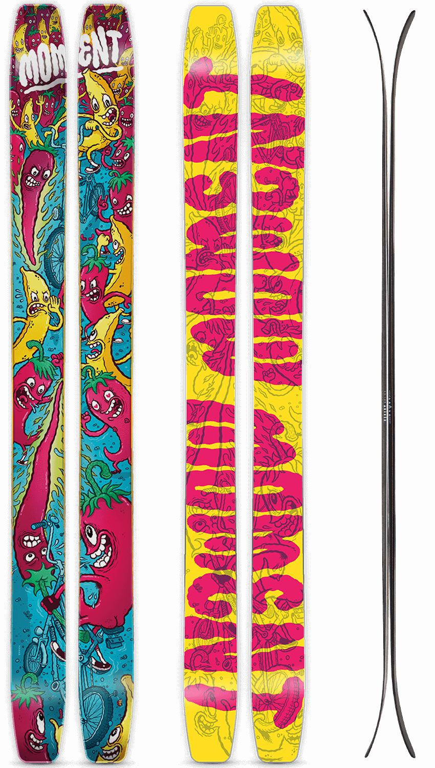 Chipotle Banana Ski (850x1502), Png Download