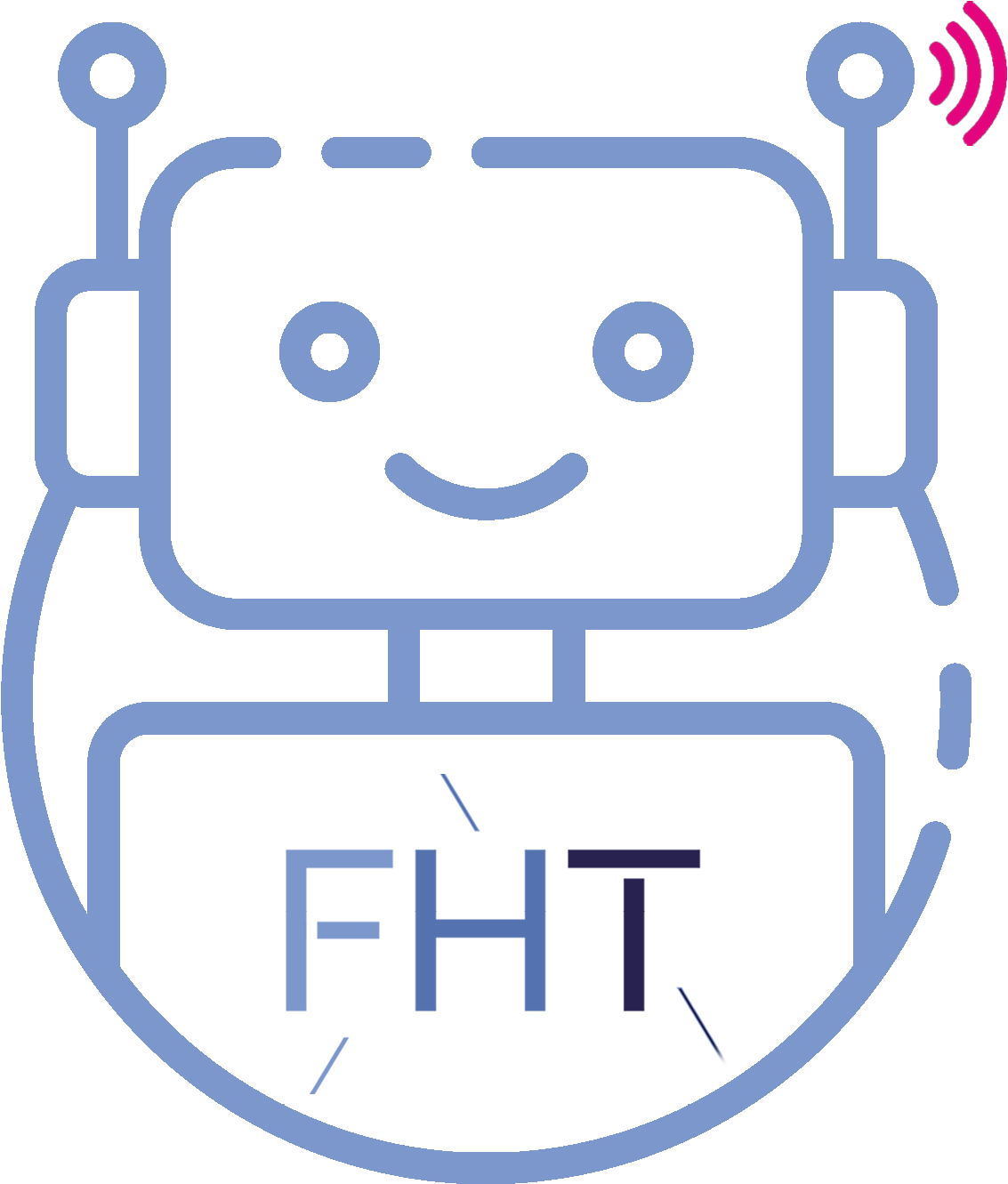 Digital & Tech 100% Hotel And Restaurant Industry - Chatbot Icon (1204x1437), Png Download