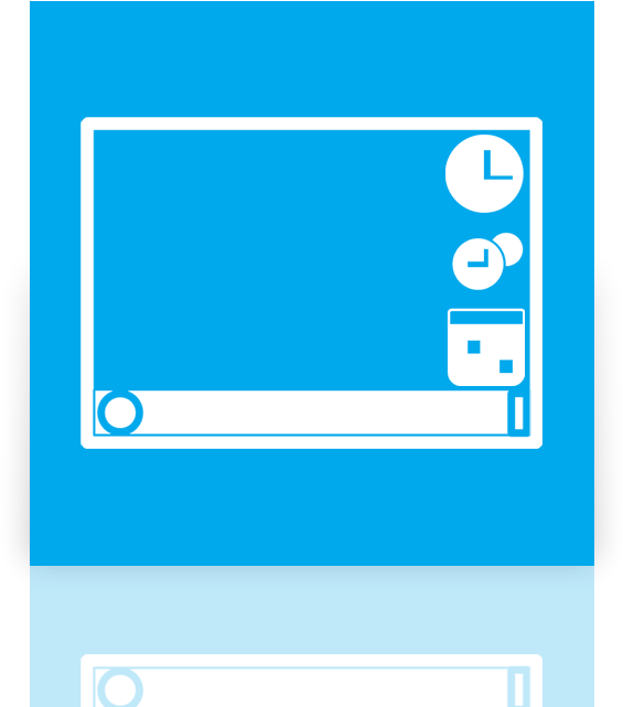 Gadgets, Mirror Icon - Circle (640x640), Png Download