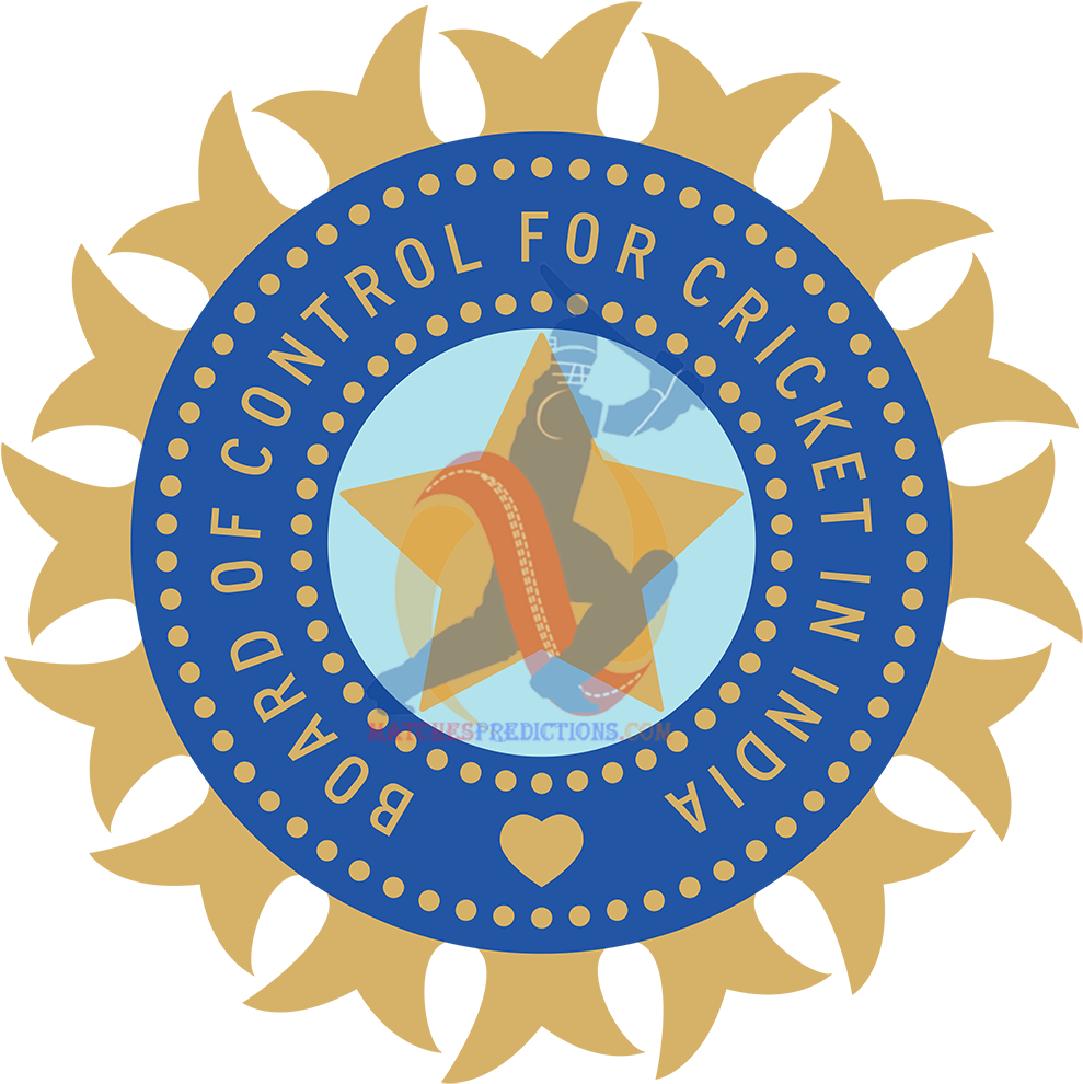 Board For Control Of Cricket In India (1000x995), Png Download