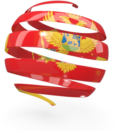 Montenegro Flag Clipart Png - Italian Flag Logo Png (640x480), Png Download