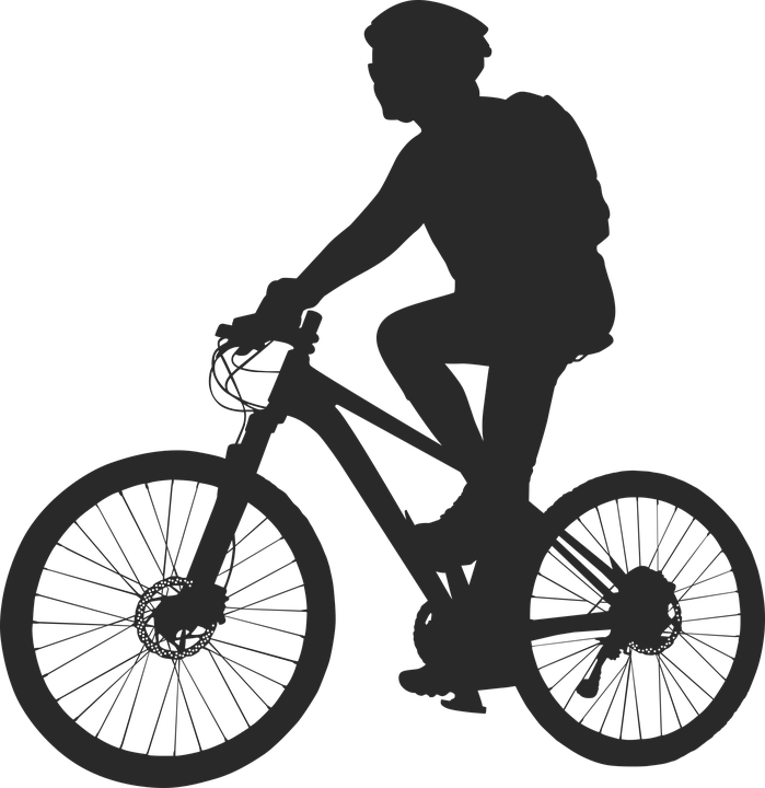 Cycling, Cyclist Png, Download Png Image With Transparent - Sepeda Gunung Vektor (699x720), Png Download