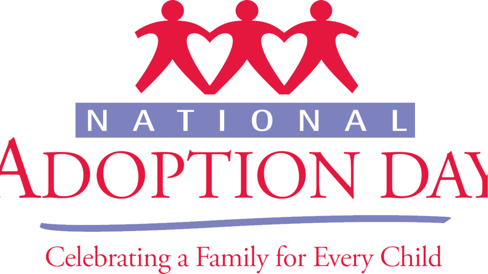 Nad Logo - National Adoption Day (1600x900), Png Download