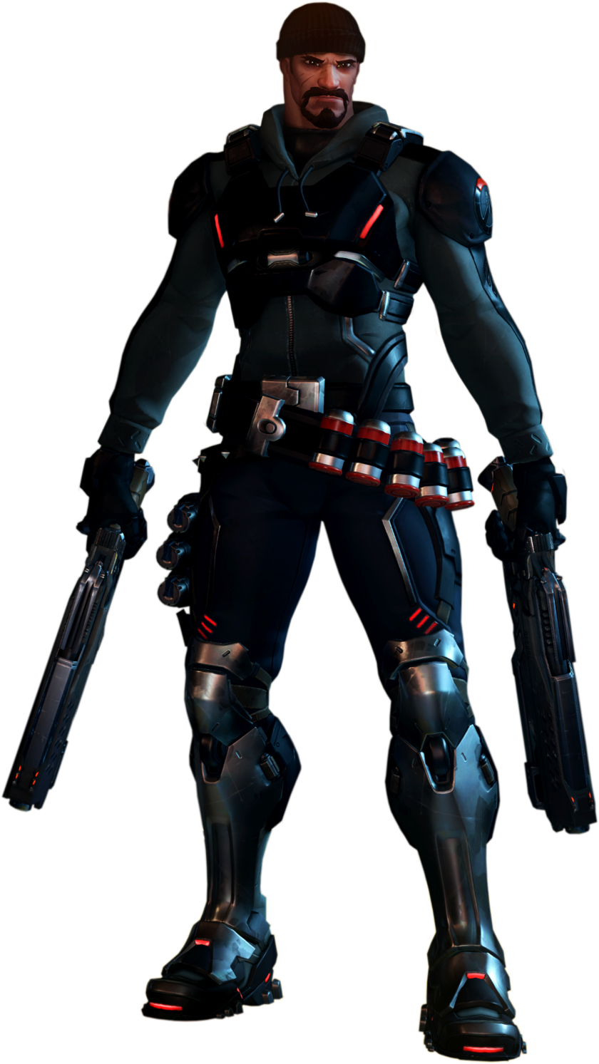 Overwatch Reaper, Cyberpunk, Galaxies, Gabriel, Badass, - Reaper Overwatch Transparent Background (1024x1592), Png Download