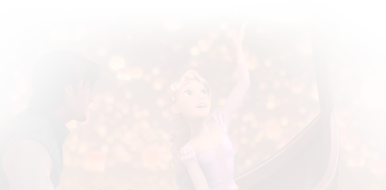 Bg Footer Rapunzel - Girl (1280x631), Png Download