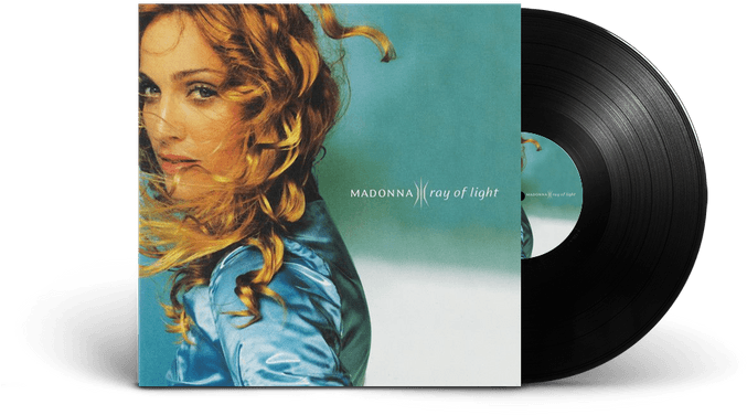 Madonna Ray Of Light Lp (760x539), Png Download